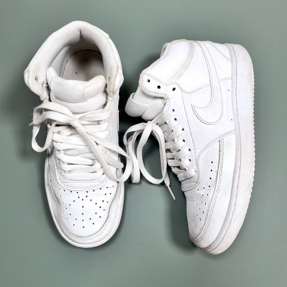 Woman’s Nike High Top Sneakers - White - Size 6.5 2021